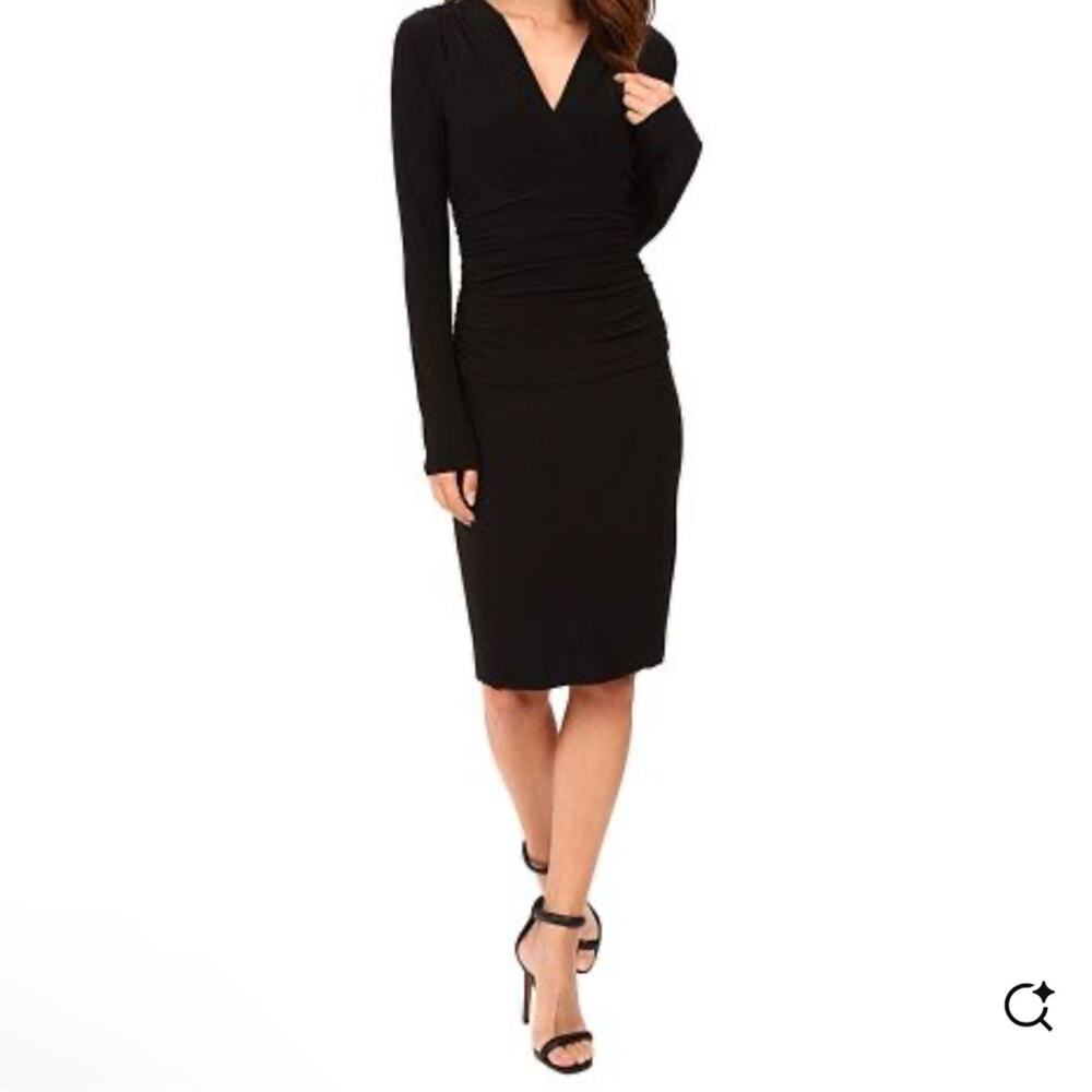 🆕 Norma Kamali Black Long Sleeve Dress